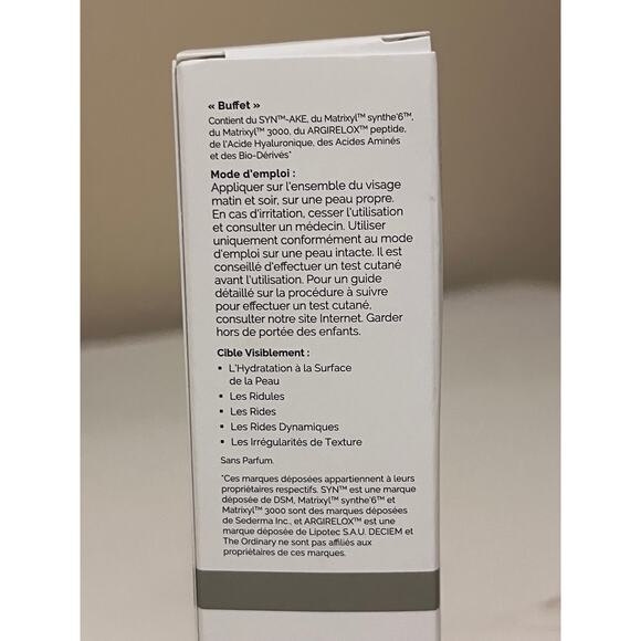 The Ordinary - "Buffet" Multi-Technology Peptide Serum 30 mL - Picture 3 of 5